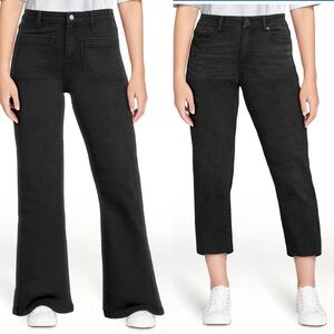 Time and Tru size 10 jeans bundle cropped and flare